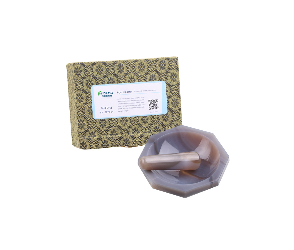 Agate mortar